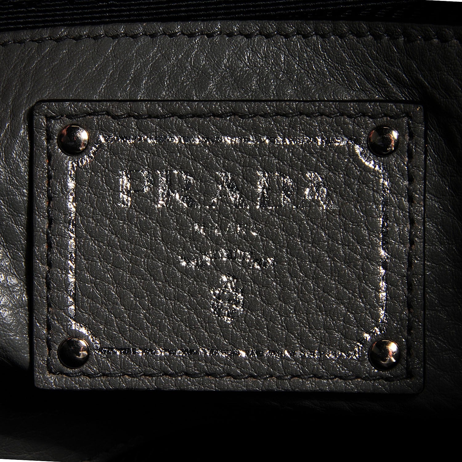 Prada Vitello Daino Tote Marmo 6 of 10