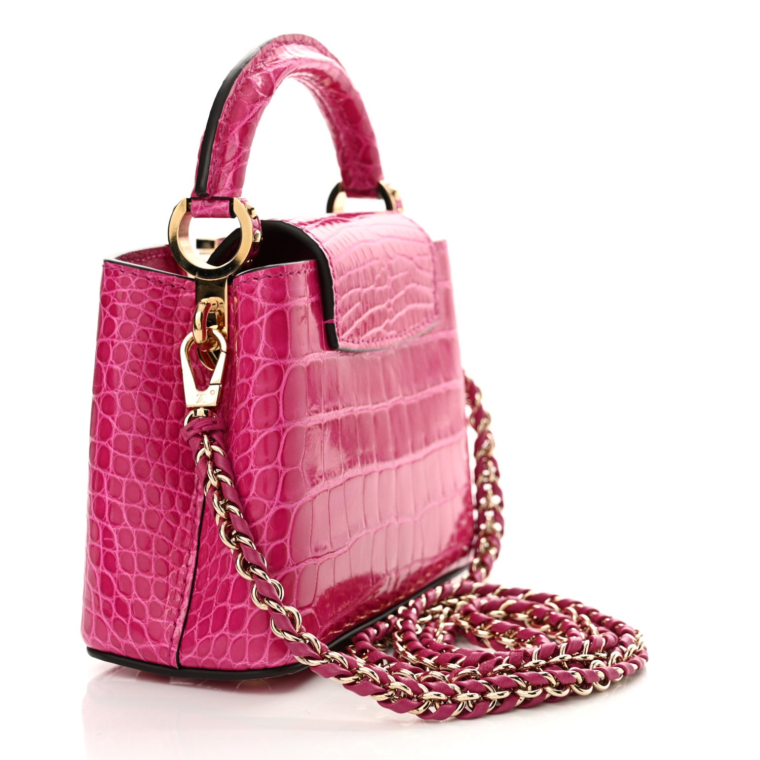 Louis Vuitton Crocodile Nano Capucines 4 of 10