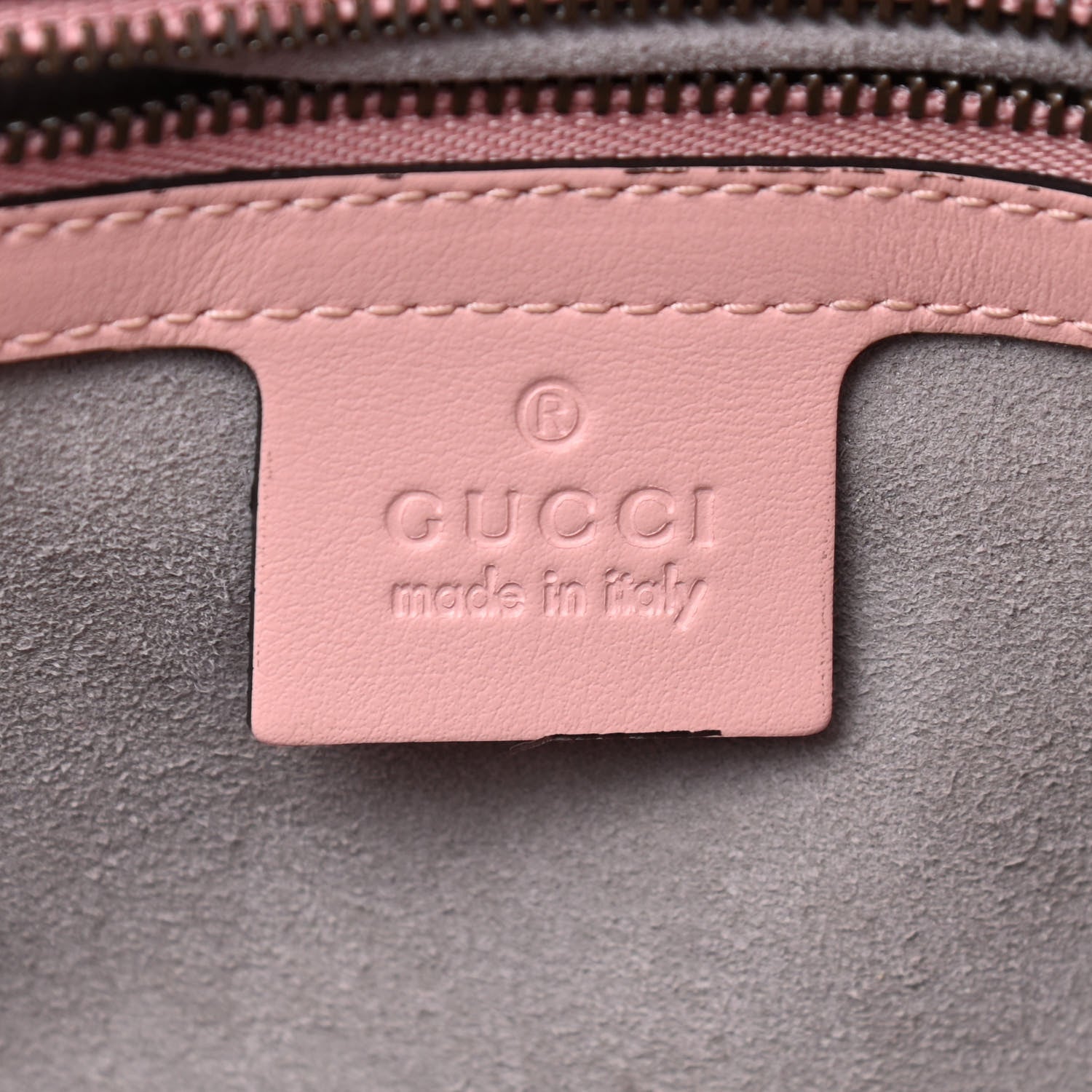 Gucci Calfskin Matelasse Small GG Marmont Shoulder Bag Perfect Pink 8 of 9