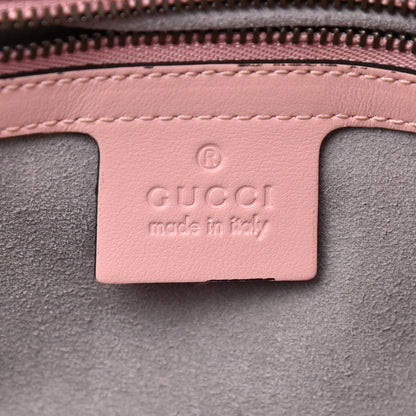 Gucci Calfskin Matelasse Small GG Marmont Shoulder Bag Perfect Pink 8 of 9