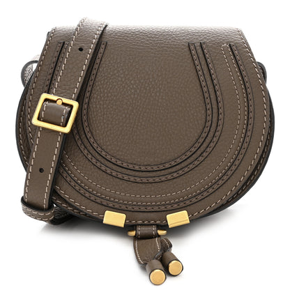 Chloe Calfskin Mini Marcie Round Crossbody Bag Army Green 1 of 10