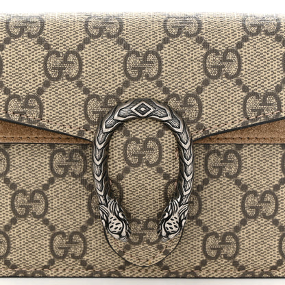 Gucci GG Supreme Monogram Super Mini Dionysus Shoulder Bag Taupe 7 of 9