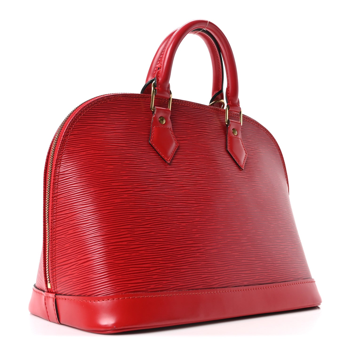 Louis Vuitton Epi Alma PM Castillan Red 3 of 10