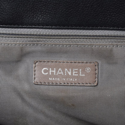 Chanel Soft Caviar Quilted Large Timeless Tote Black 6 of 28
