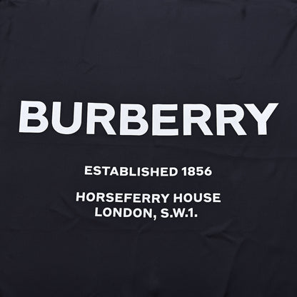 Burberry Silk Horseferry Print Scarf Black 3 of 5