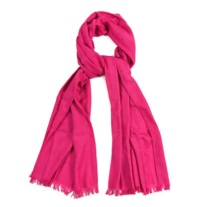 Hermes Cashmere Silk New Libris Stole Rose Indien 1 of 3