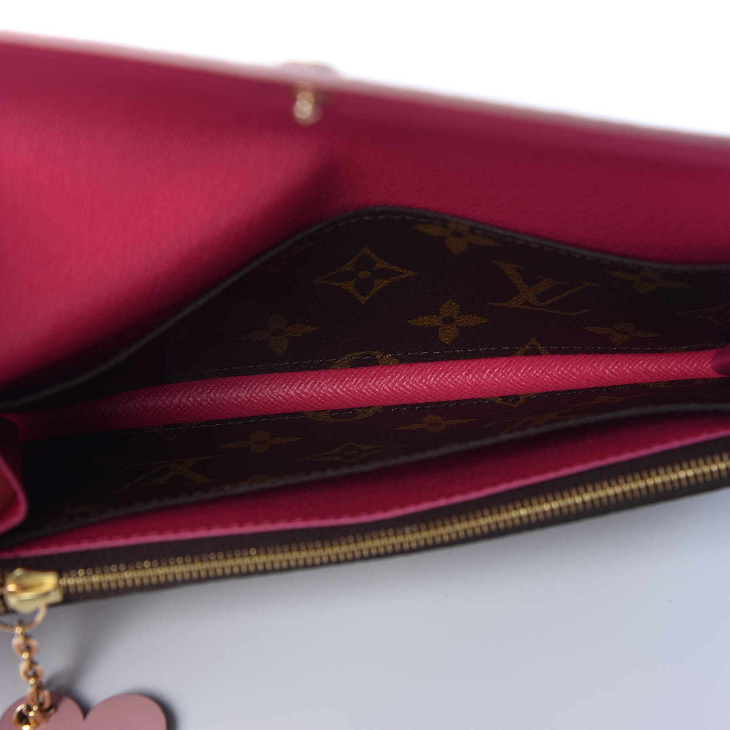 Louis Vuitton Monogram Bloom Flower Emilie Wallet 5 of 8
