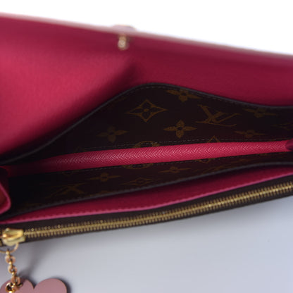 Louis Vuitton Monogram Bloom Flower Emilie Wallet 5 of 8
