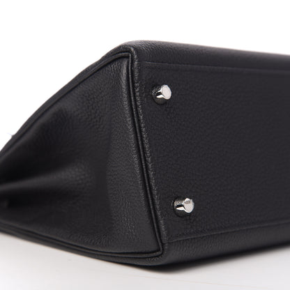 Hermes Togo Kelly Retourne 28 Black 8 of 10