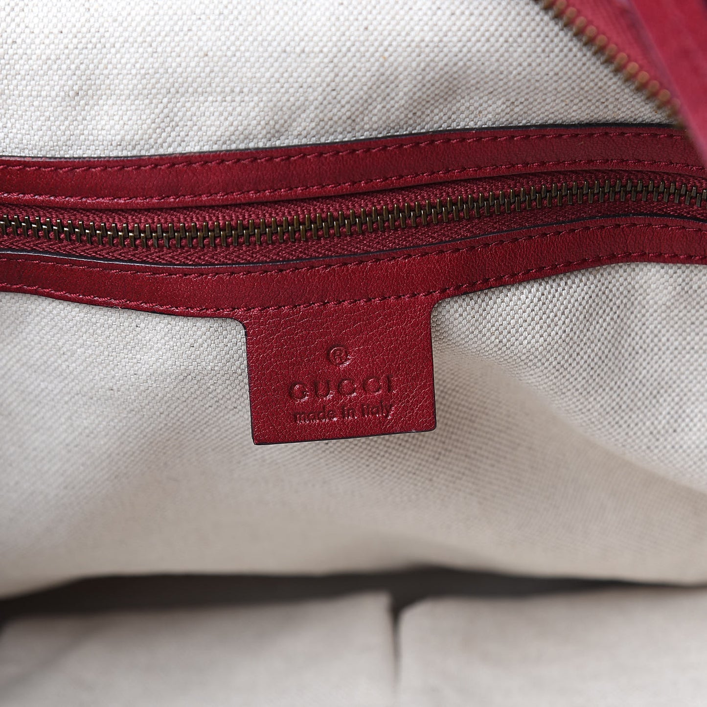 Monogram Medium Miss GG Top Handle Bag Dark Red