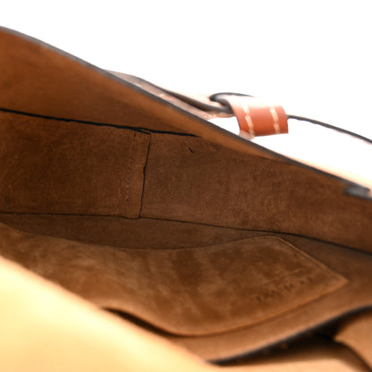 Loewe Grained Calfskin Small Gate Crossbody Bag Caramel Pecan 5 of 9