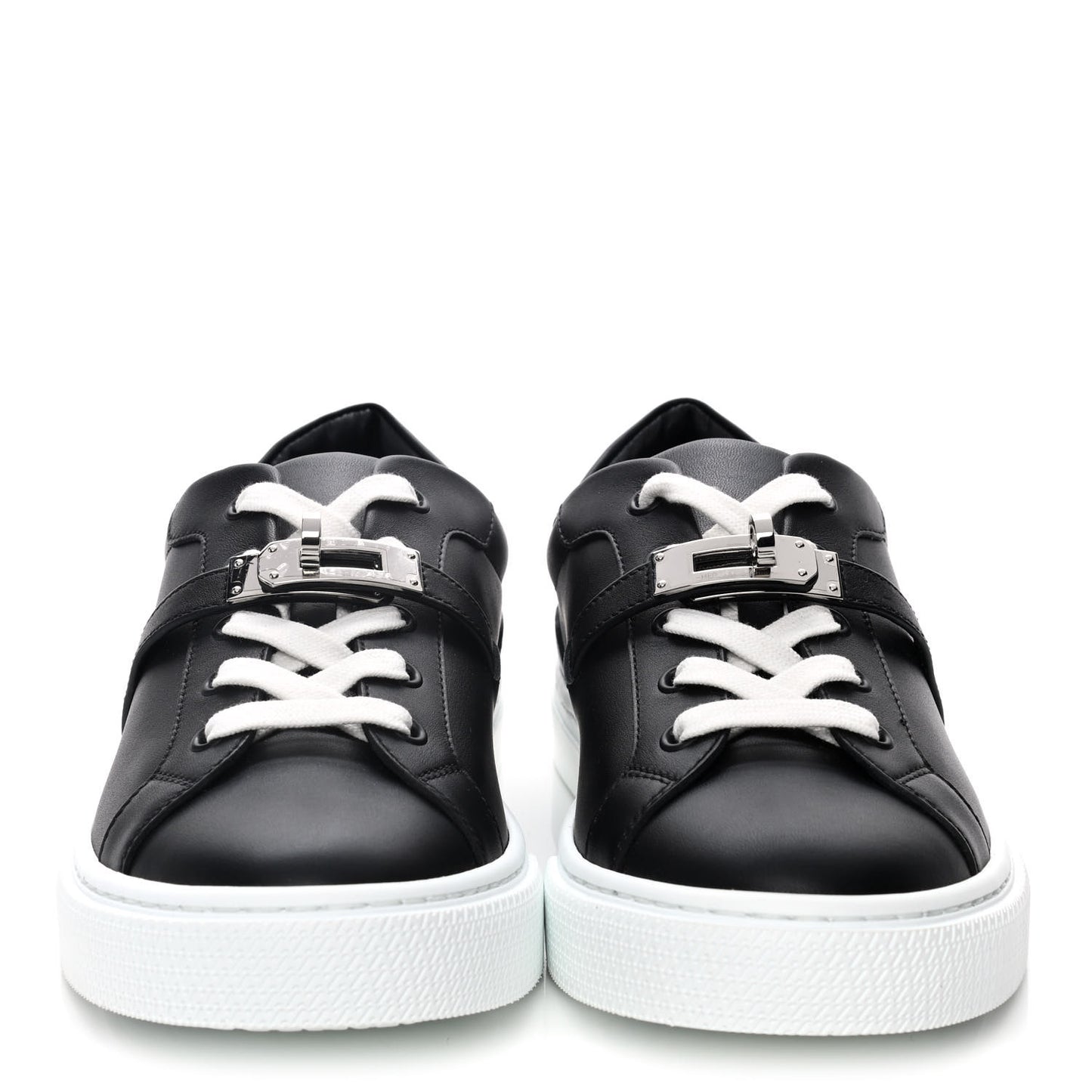 Calfskin Day Sneakers 38 Black