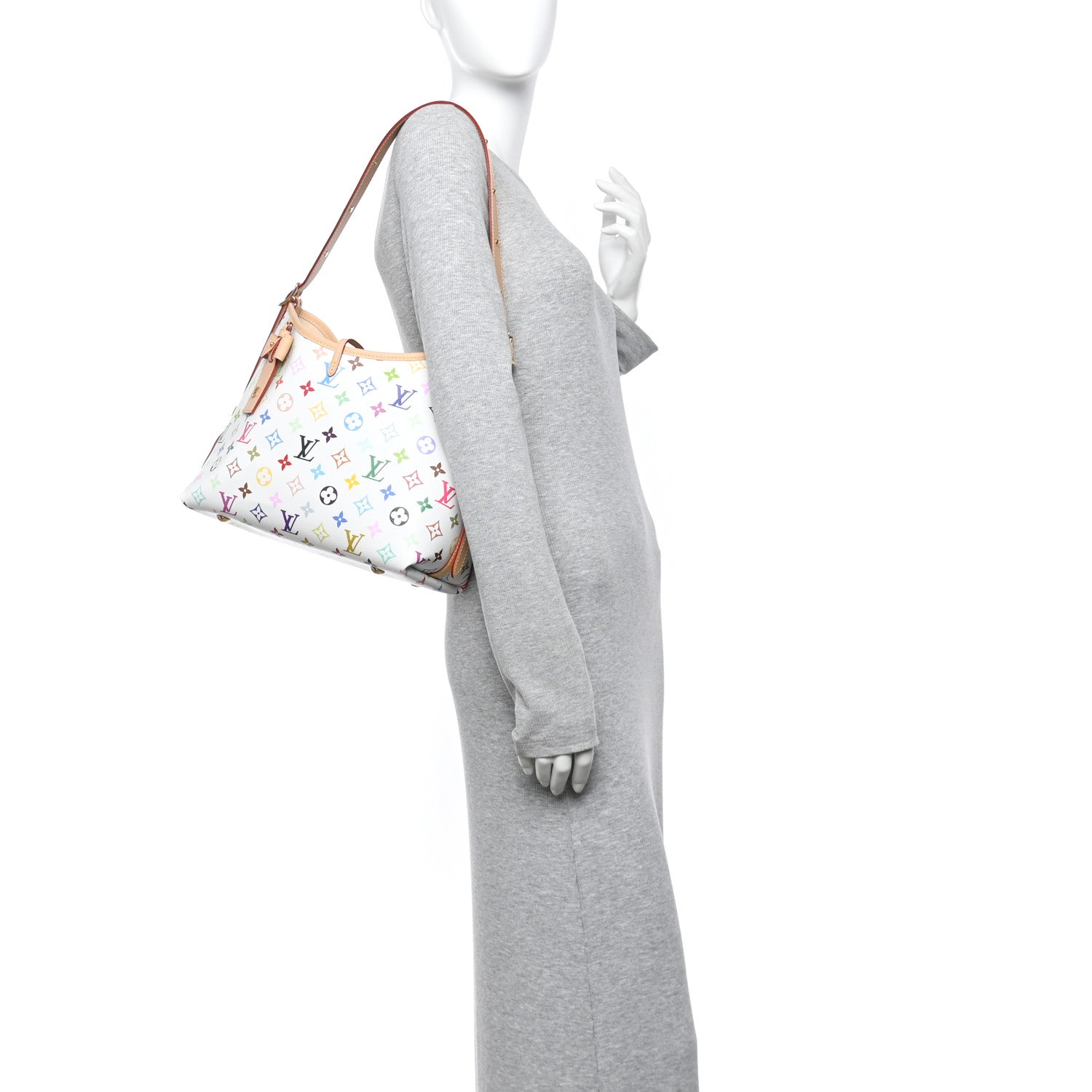 Louis Vuitton LV X TM Monogram Multicolor CarryAll PM White 2 of 10