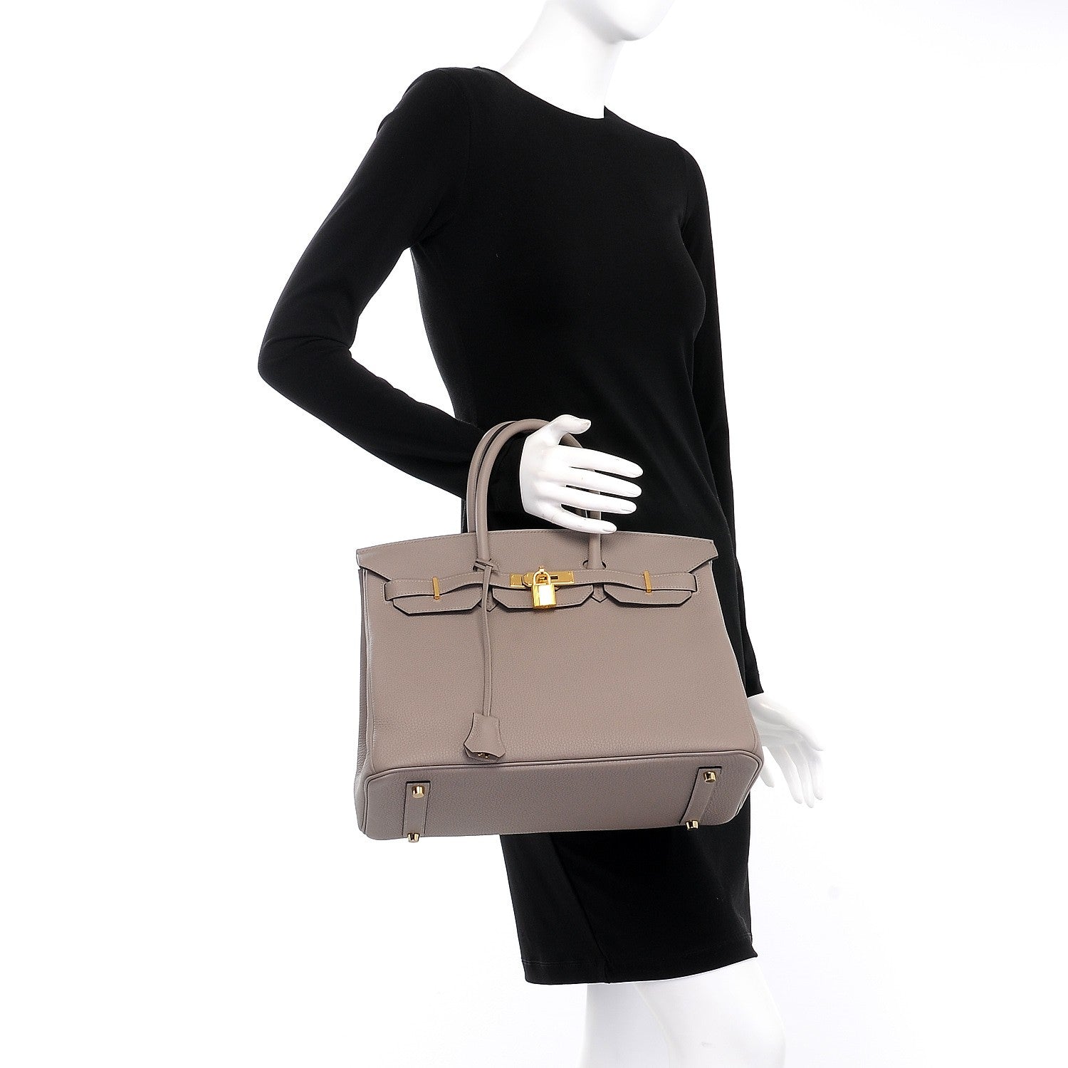 Hermes Togo Birkin 35 Gris Asphalte 2 of 34