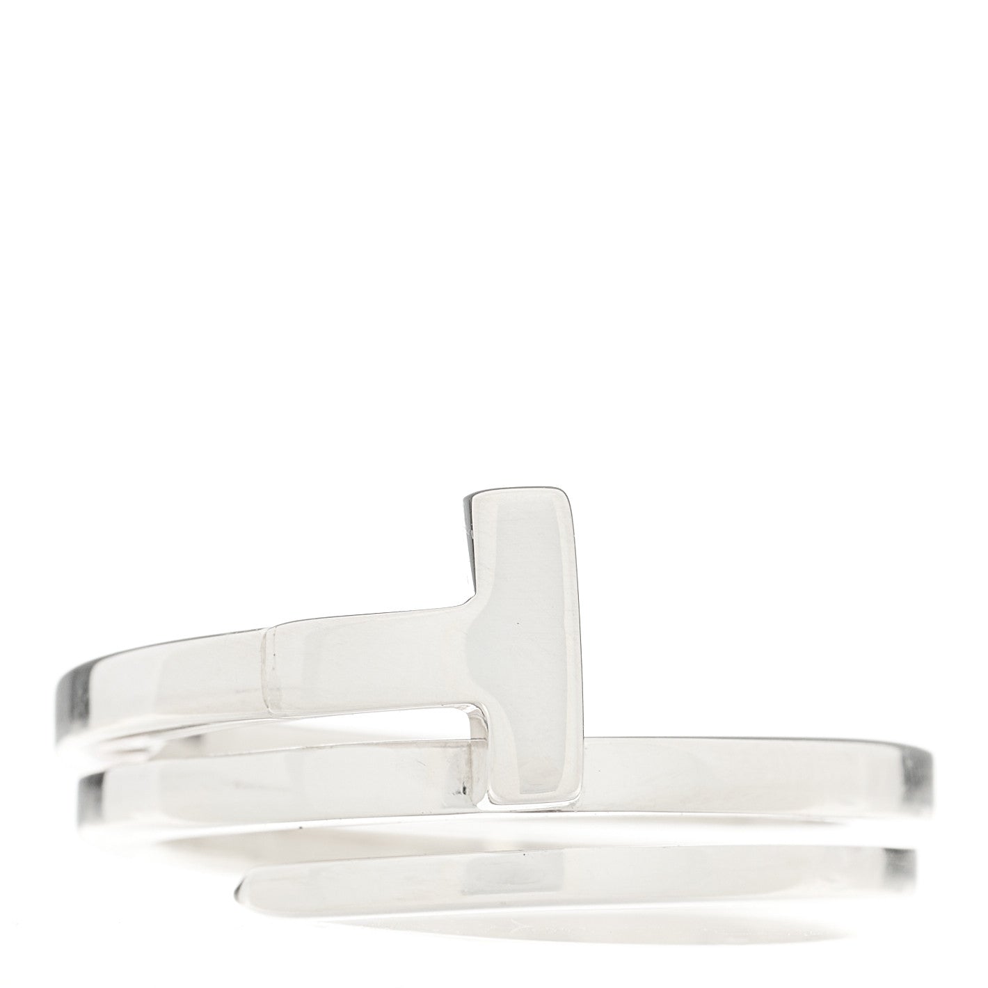 Sterling Silver T Square Wrap Ring 56 7.5