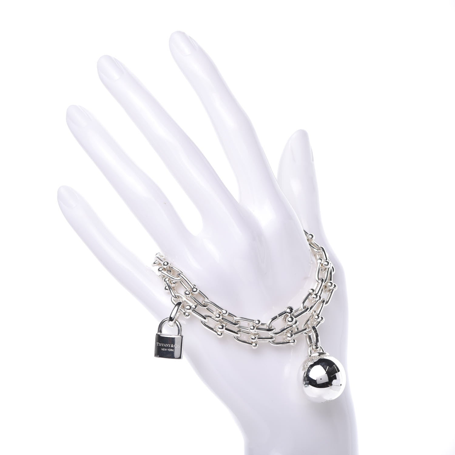 Tiffany Sterling Silver HardWear Wrap Bracelet 2 of 5