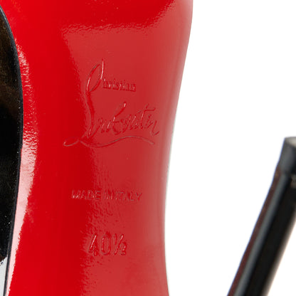 Christian Louboutin Patent Degrade Leopard So Kate 120 Pumps 40.5 Leopard Black 8 of 8