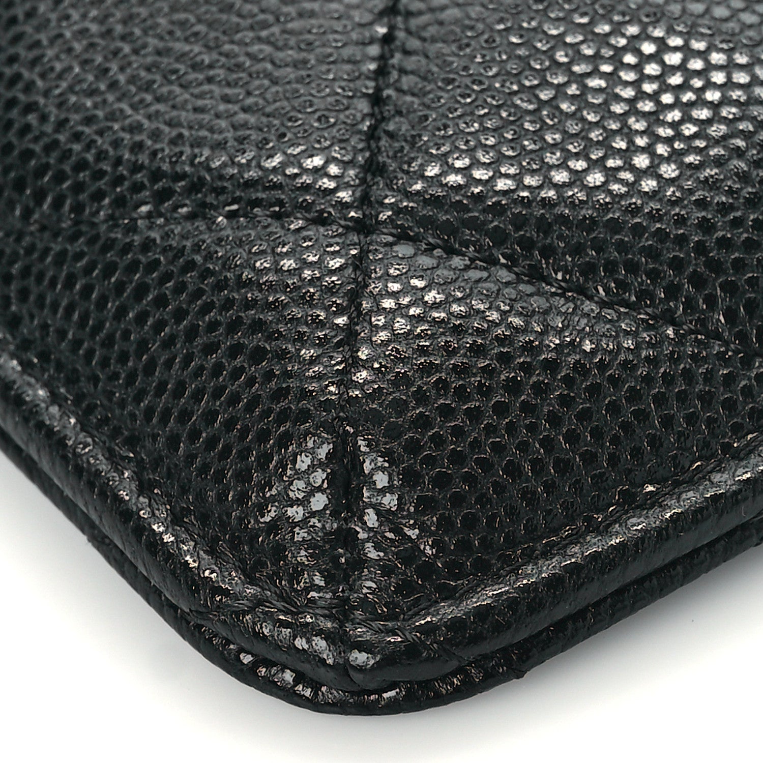 Chanel Caviar Quilted Classic iPhone Pouch Black 7 of 8