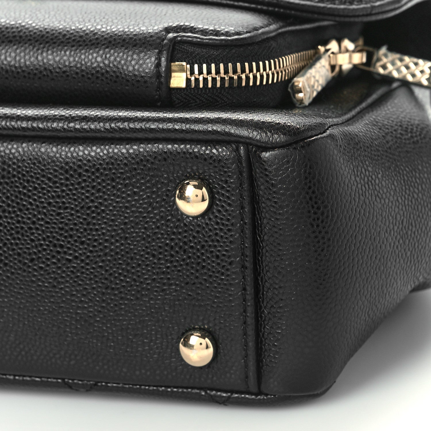 Chanel Caviar Quilted Medium Business Affinity Flap Black 9 of 10