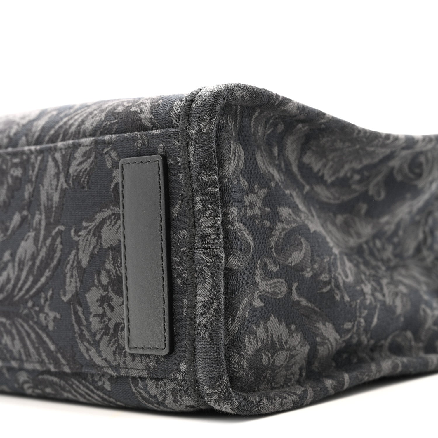 Versace Jacquard Barocco Medium Athena Tote Black 10 of 13