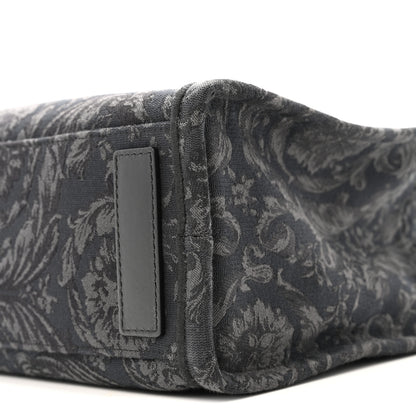 Versace Jacquard Barocco Medium Athena Tote Black 10 of 13