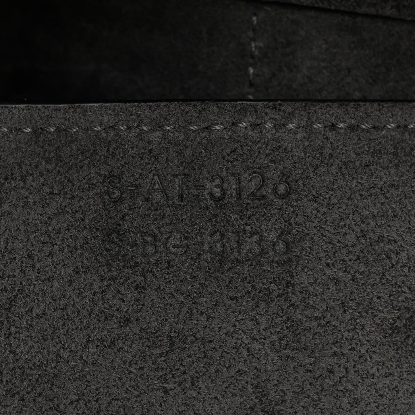 Grained Calfskin Mini Belt Bag Grey