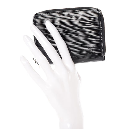 Louis Vuitton Epi Electric Zippy Coin Purse Black 2 of 7
