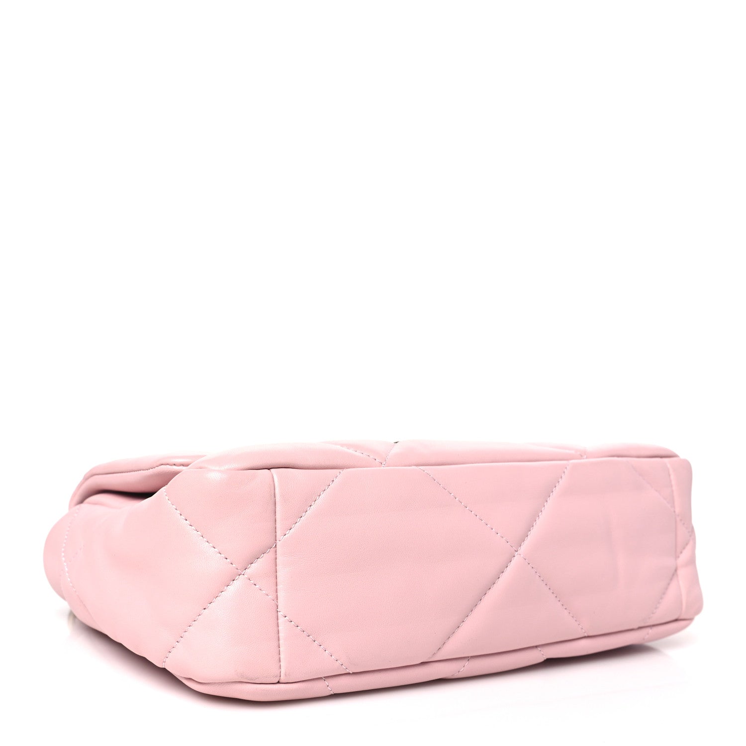 Chanel Lambskin Quilted Medium Chanel 19 Flap Light Pink 4 of 11