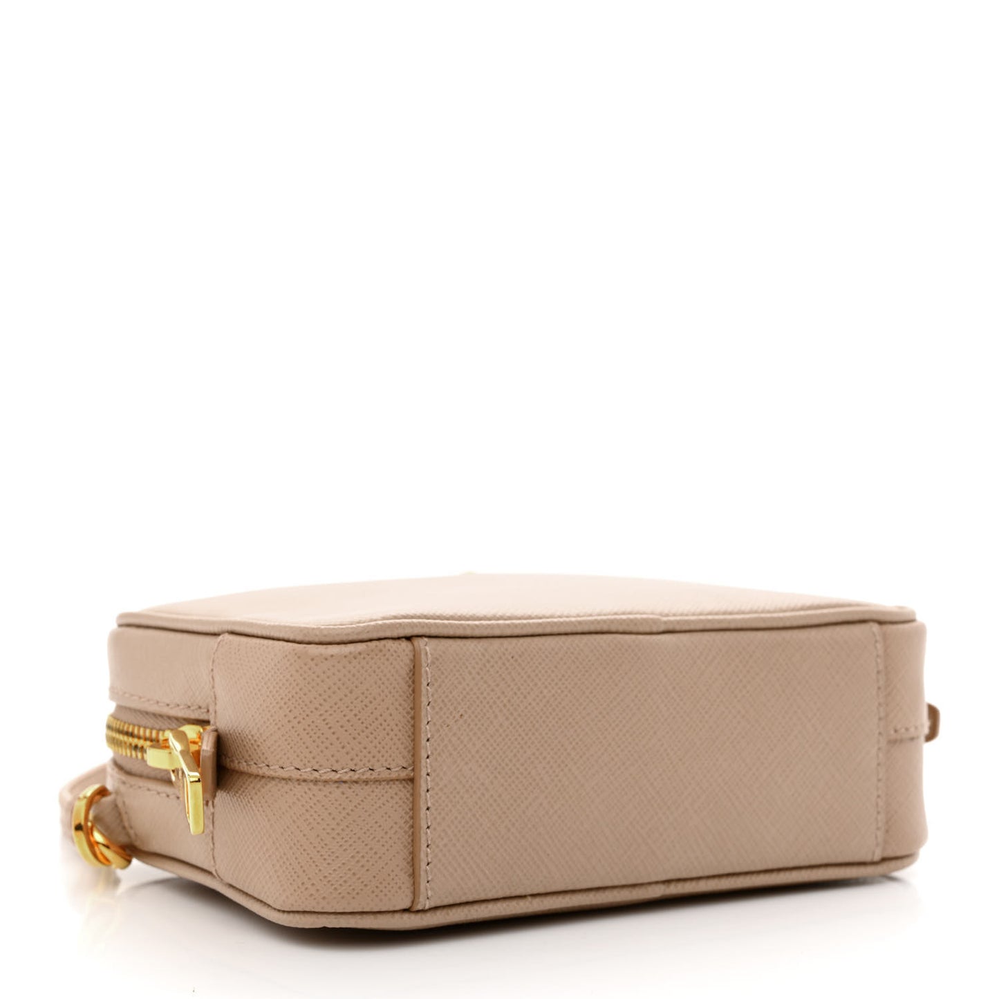 Saffiano Mini Camera Crossbody Cammeo