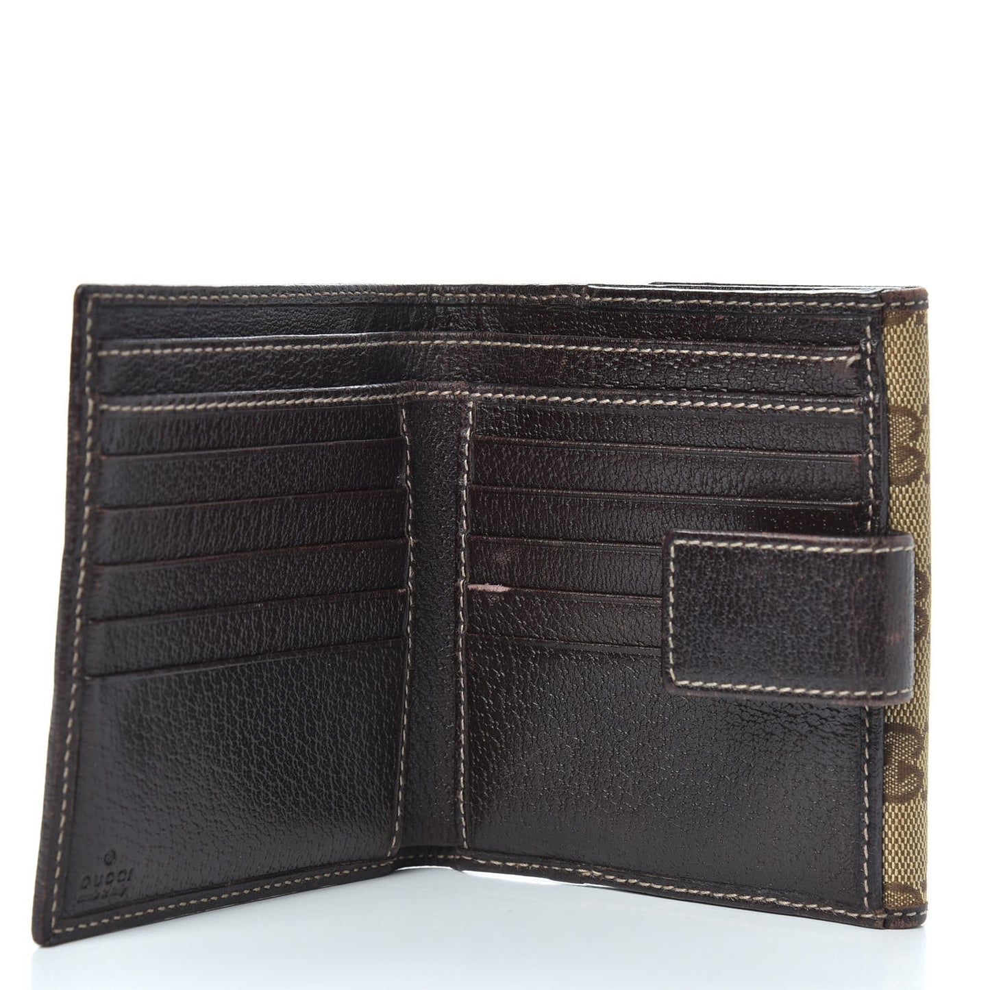 Monogram Princy Compact French Flap Wallet Brown