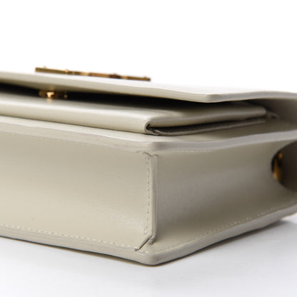 Saint Laurent Calfskin Monogram Sunset Chain Wallet Blanc Vintage 7 of 10