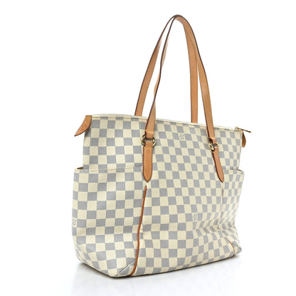 Louis Vuitton Damier Azur Totally MM 3 of 9