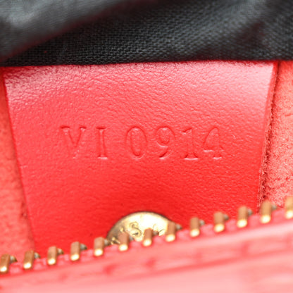 Louis Vuitton Epi Speedy 25 Castillan Red 6 of 11