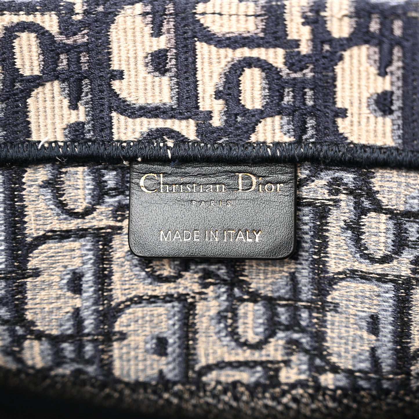 Oblique Medium Book Tote Blue Multicolor