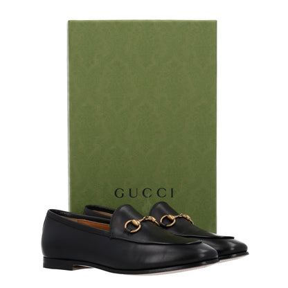 Gucci Calfskin Womens Jordaan Loafers 36.5 Black 11 of 11