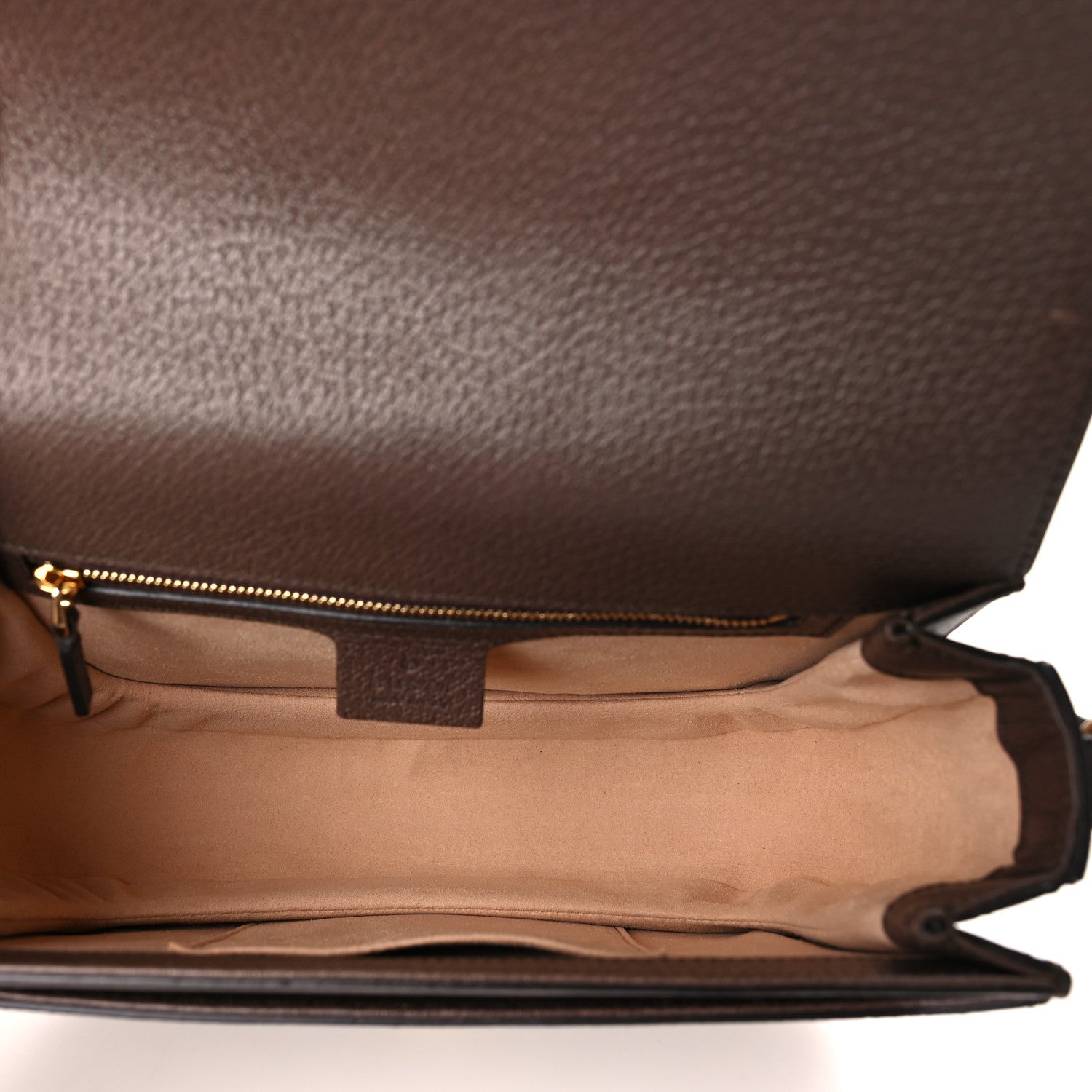Gucci GG Supreme Monogram Web Small Ophidia Flap Messenger Bag Brown 5 of 9