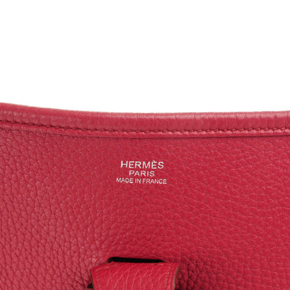 Hermes Taurillon Clemence Evelyne III GM Rubis 7 of 8