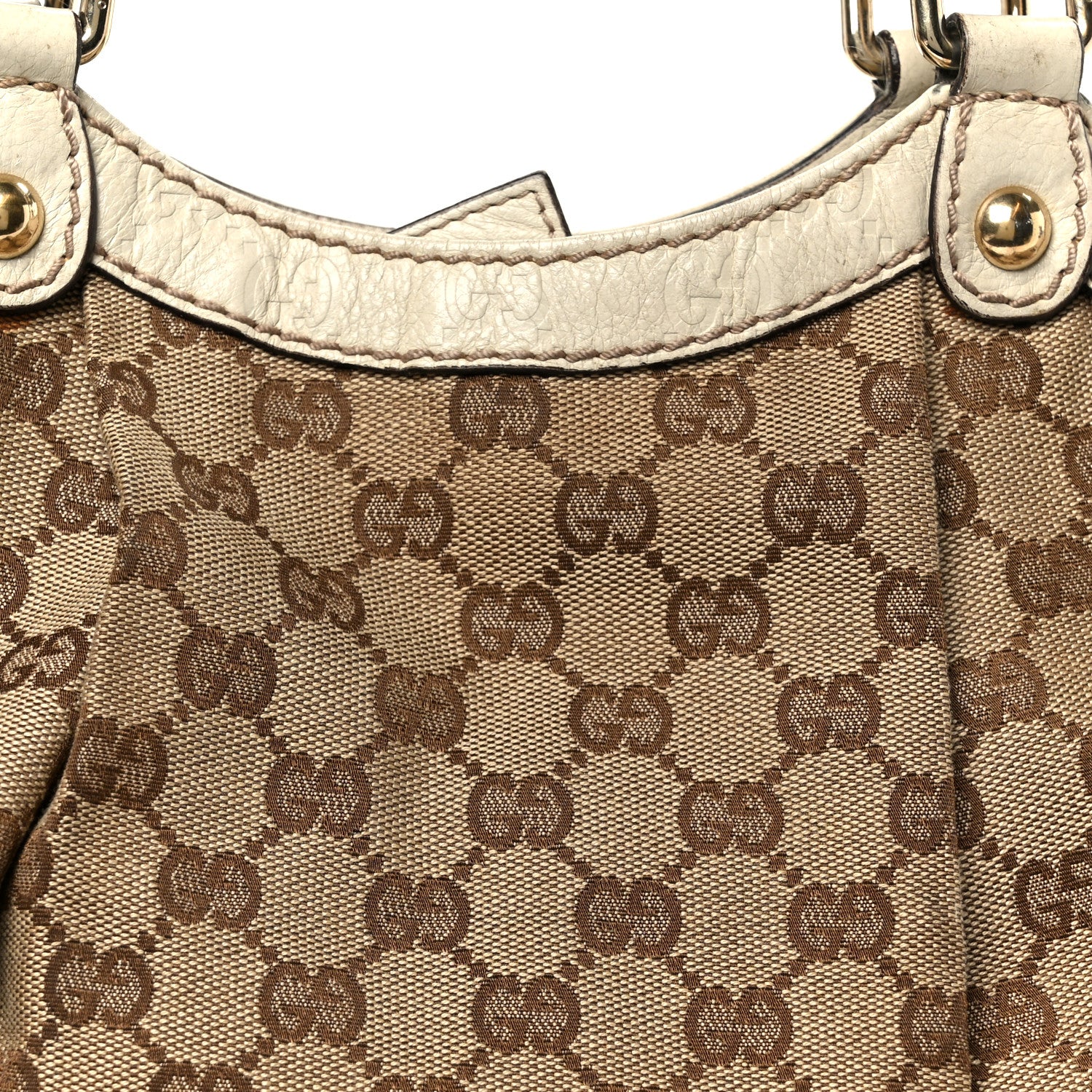 Gucci Monogram Medium Sukey Tote Off White 9 of 14