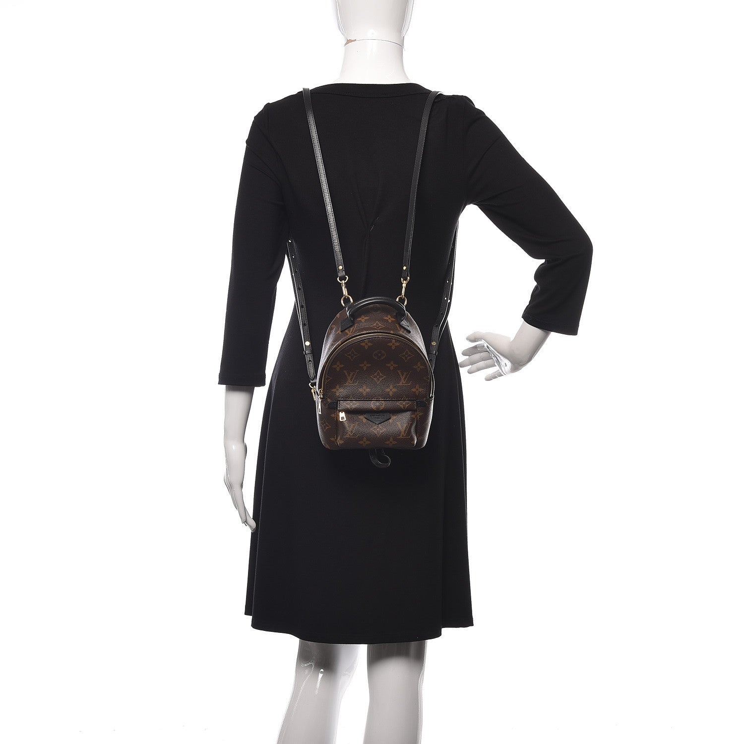 Louis Vuitton Monogram Palm Springs Backpack Mini 3 of 12