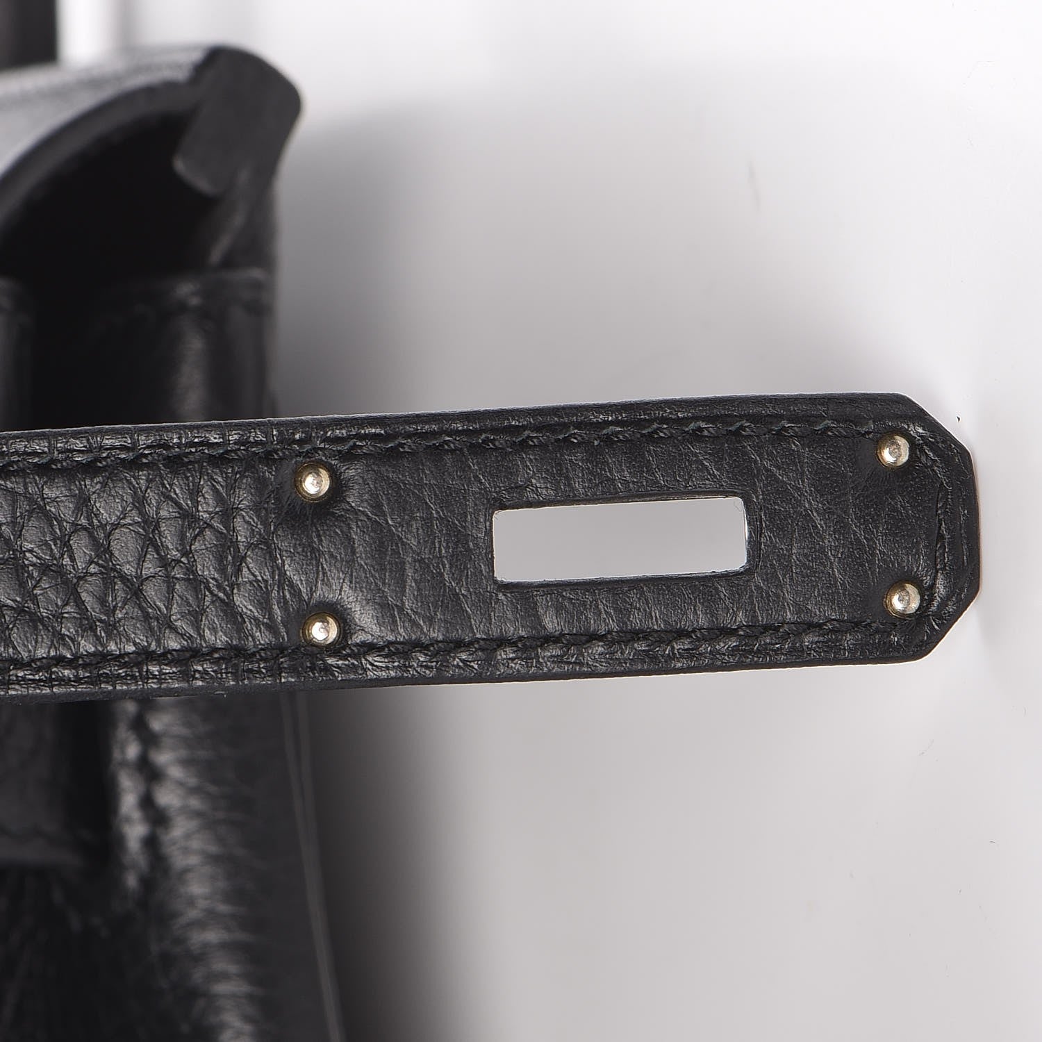 Hermes Taurillon Clemence Birkin 30 Black 61 of 70