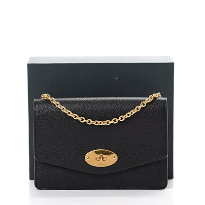 Mulberry Small Classic Grain Calfskin Small Darley Black 15 of 15