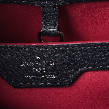 Louis Vuitton Taurillon Capucines PM Cobalt 6 of 10