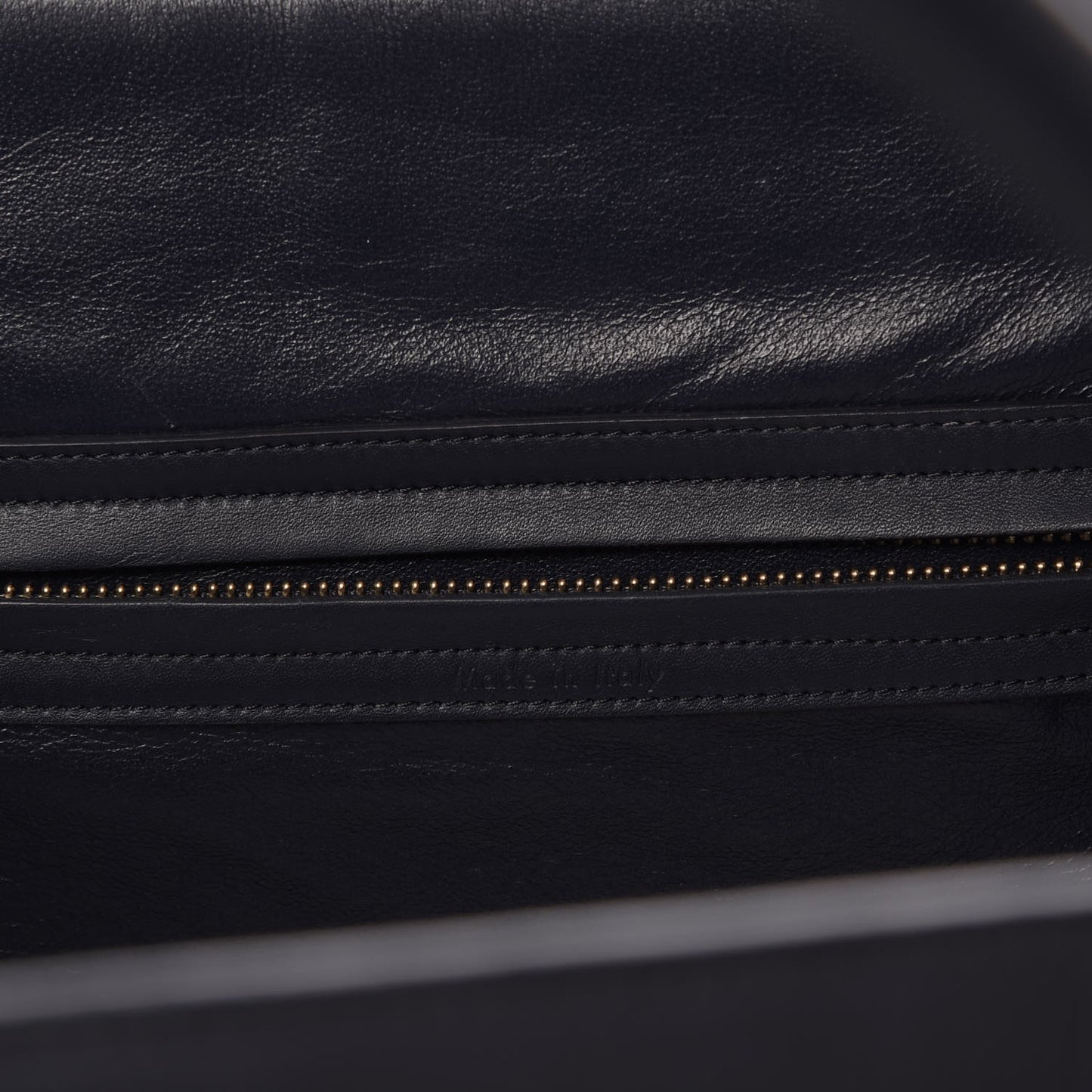 Crocodile Embossed Calfskin Medium Phantom Luggage Navy Blue