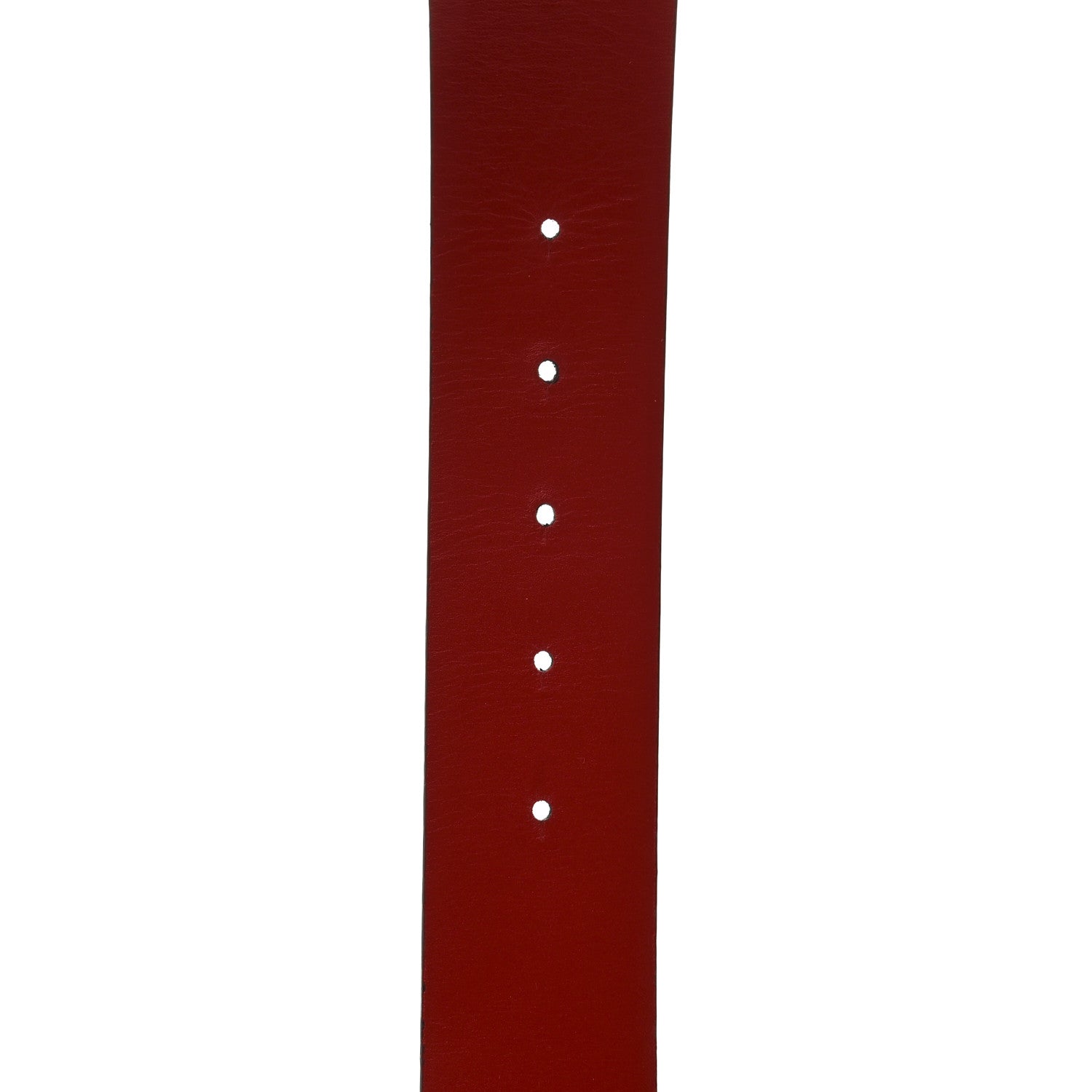 Valentino Garavani Glossy Calfskin VLogo Reversible 40mm Belt 75 30 Black Rouge Pur 4 of 5