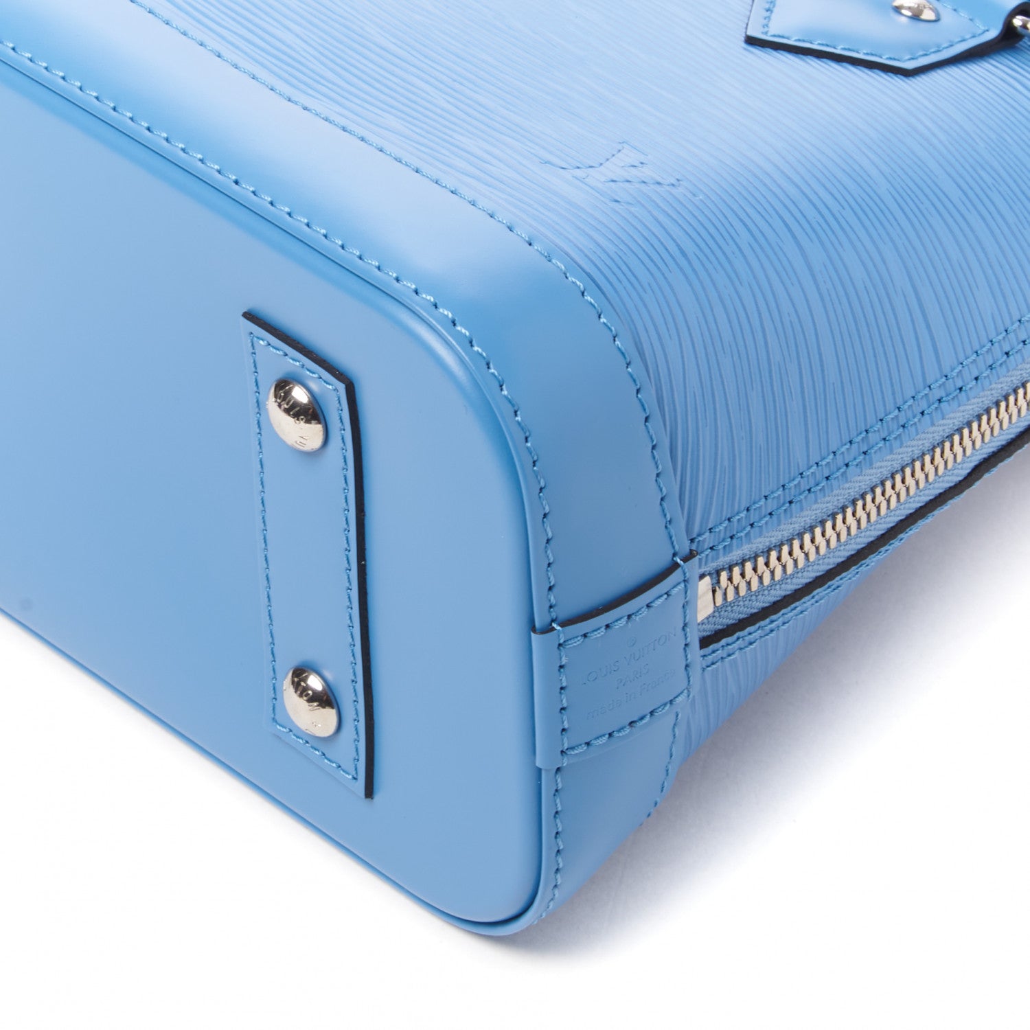 Louis Vuitton Epi Jacquard Alma BB Bleuet 4 of 8