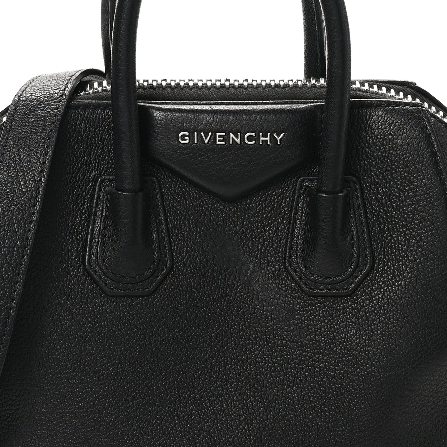 Sugar Goatskin Mini Antigona Black