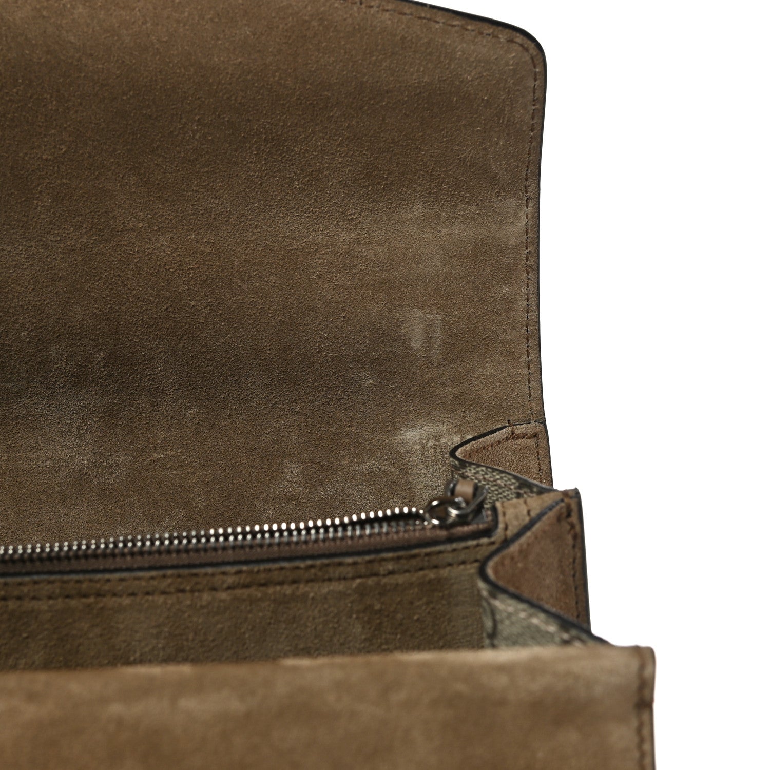 Gucci GG Supreme Monogram Small Dionysus Shoulder Bag Taupe 12 of 14