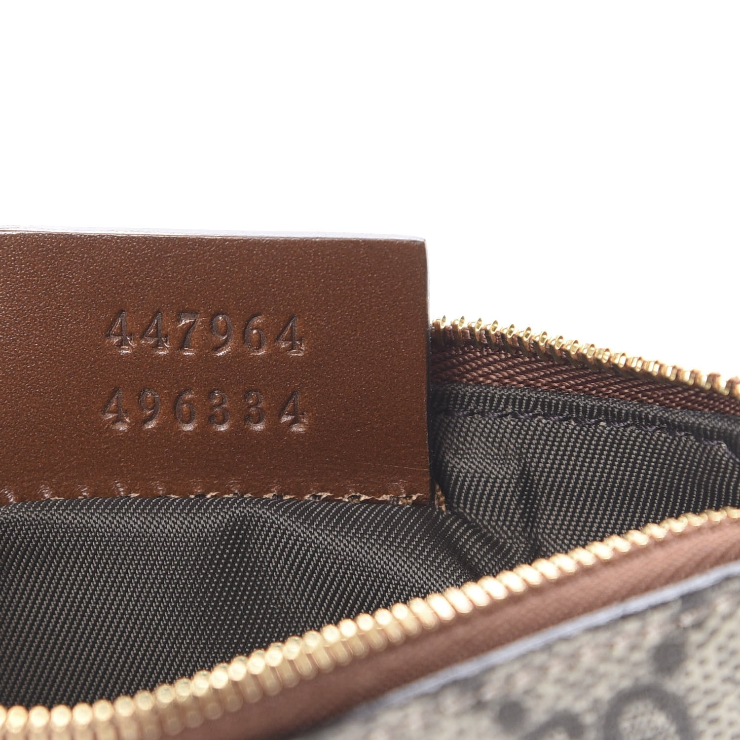 Gucci GG Supreme Monogram Key Case Brown 6 of 8