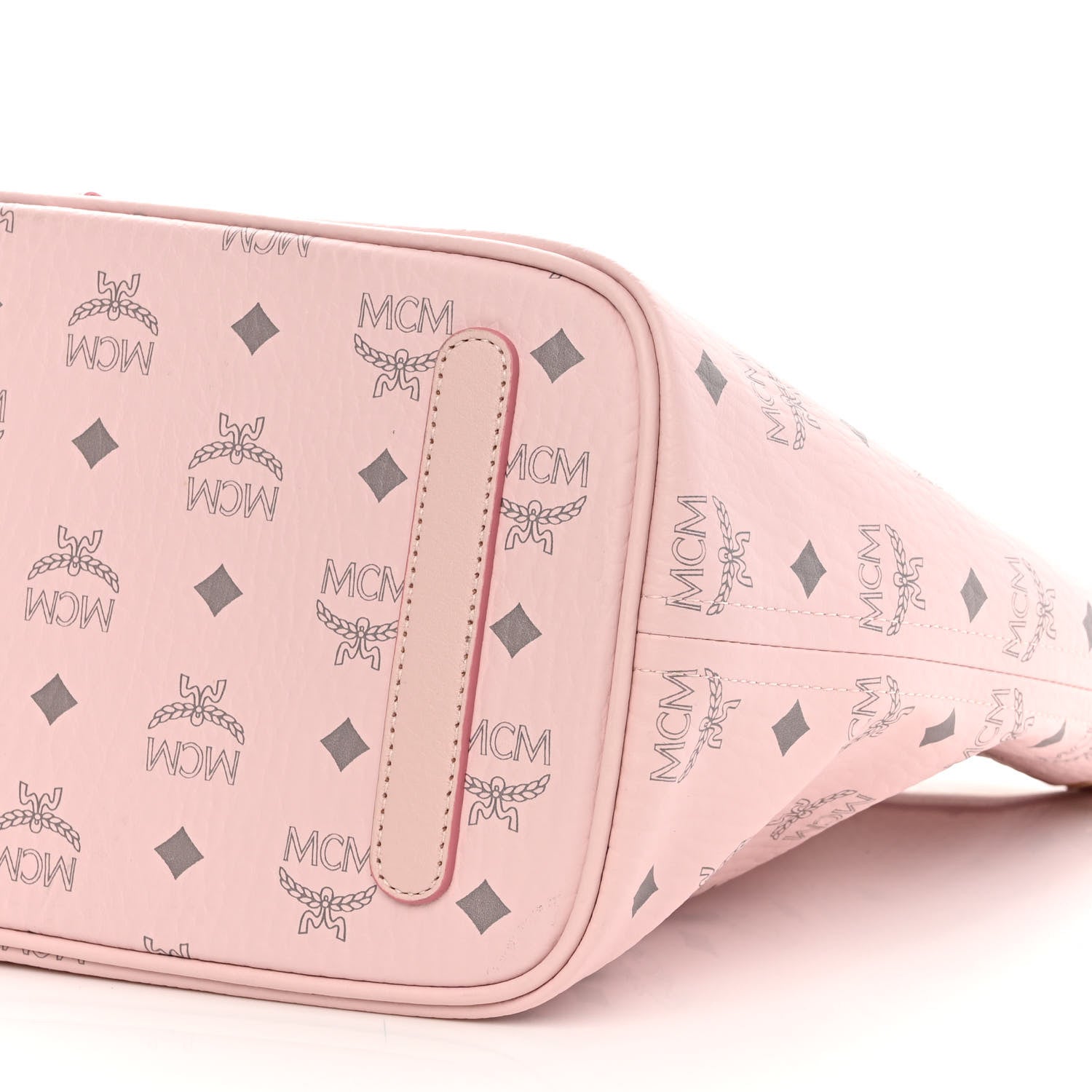 MCM Visetos Medium Liz Reversible Shopper Tote Soft Pink 13 of 15