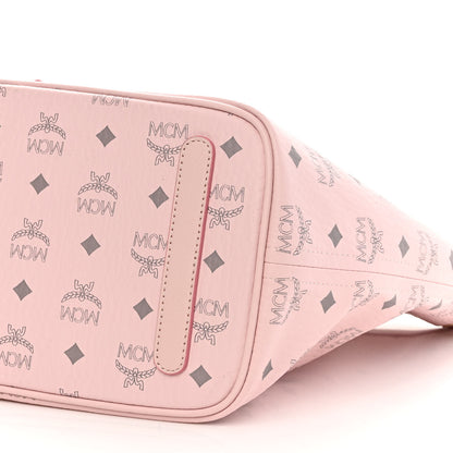 MCM Visetos Medium Liz Reversible Shopper Tote Soft Pink 13 of 15
